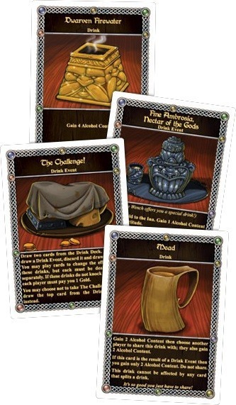 The Red Dragon Inn : 3 Card Game